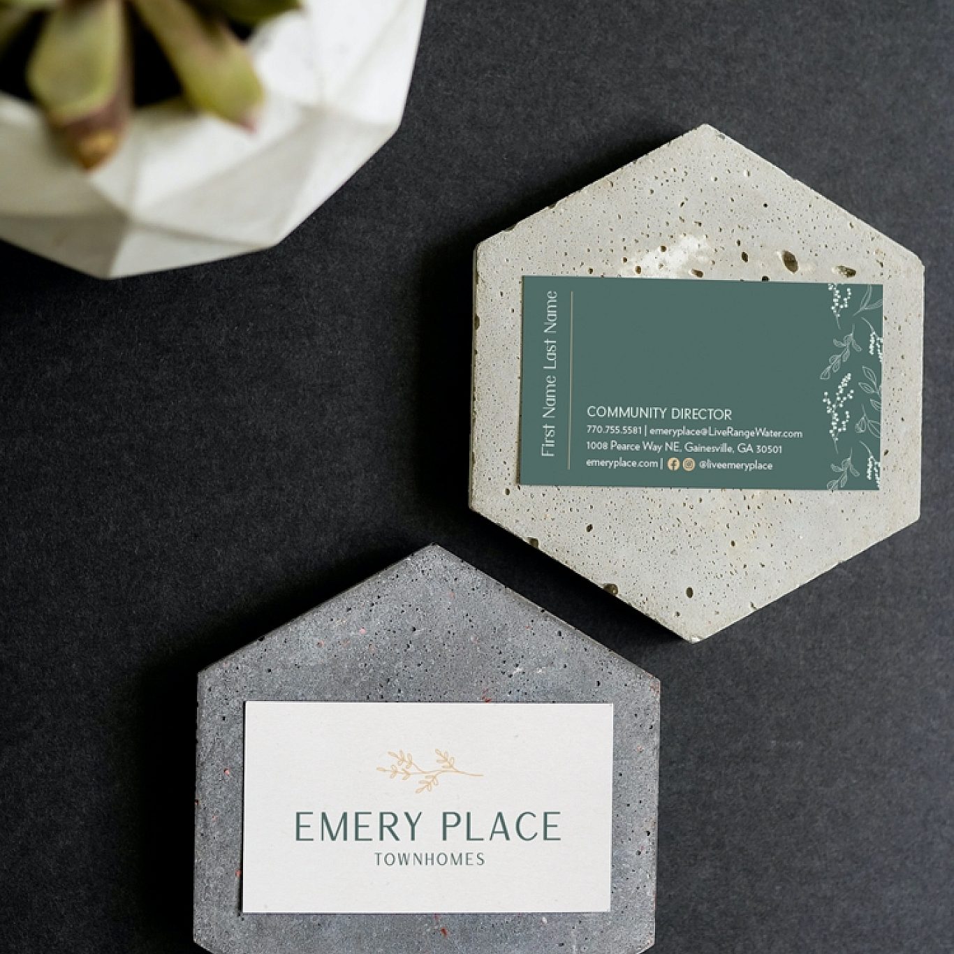 Emery Business Cards