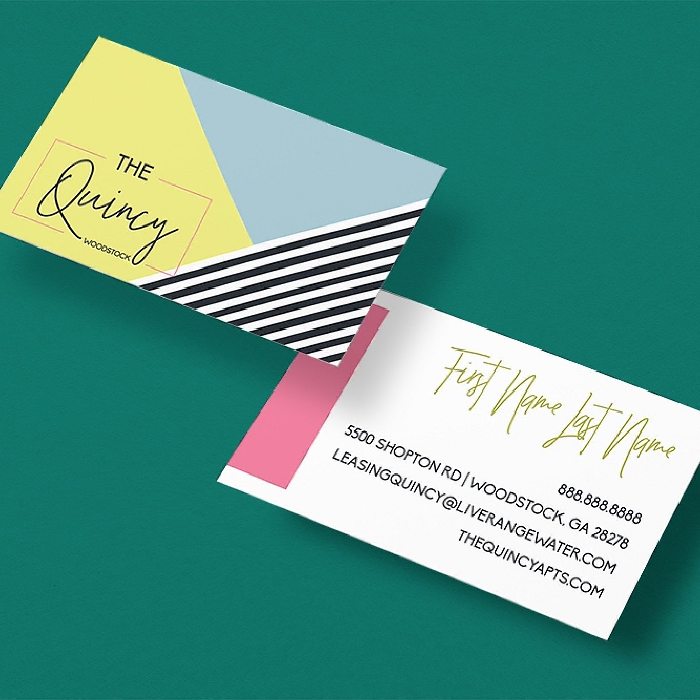 Quincy Business Cards