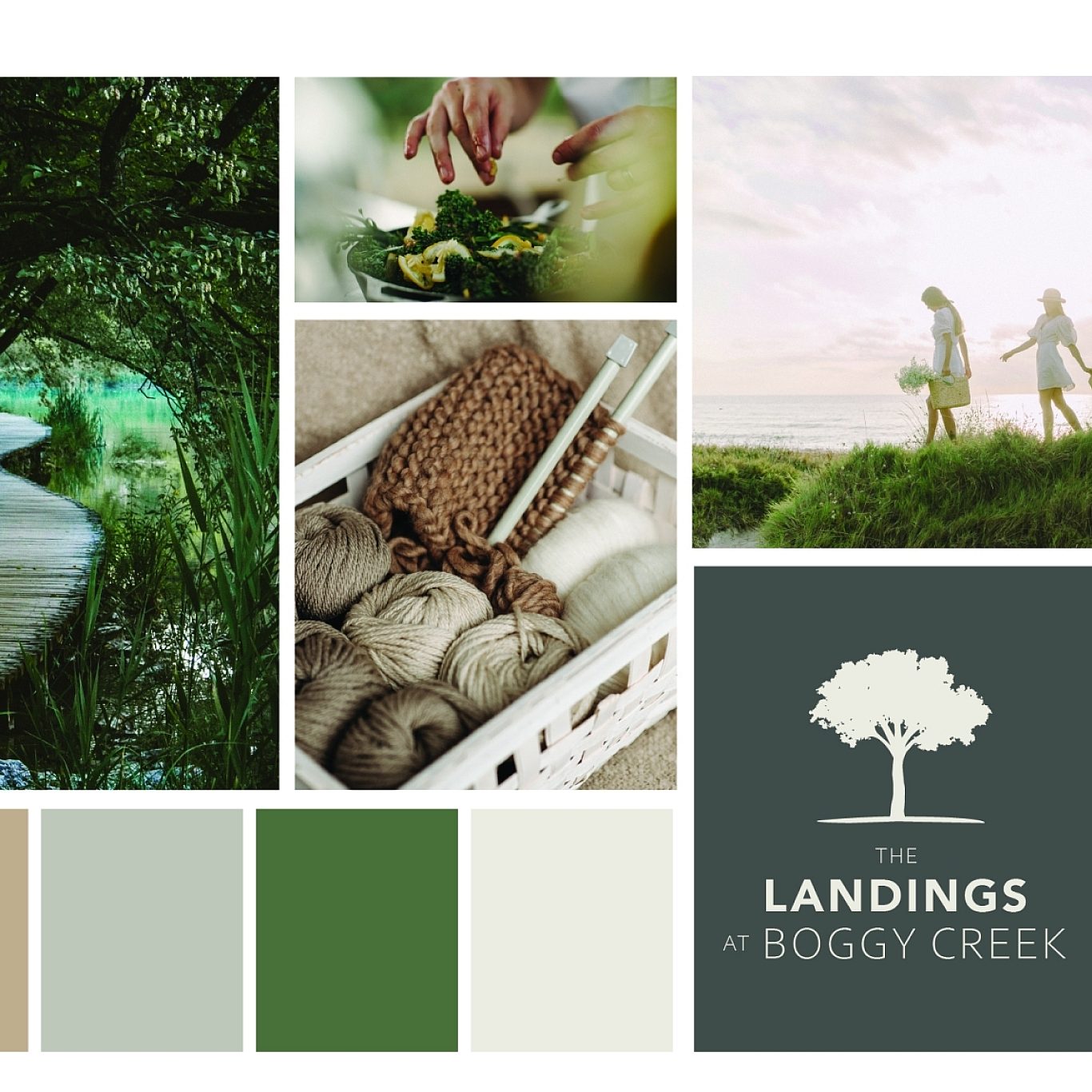 Landings Boggy creek mood board