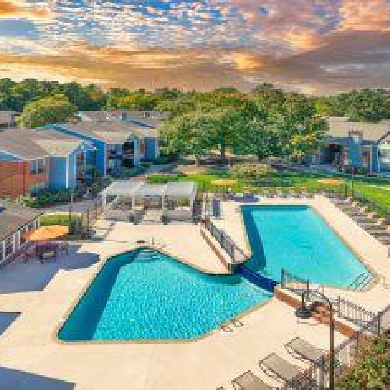 1 pool aerial