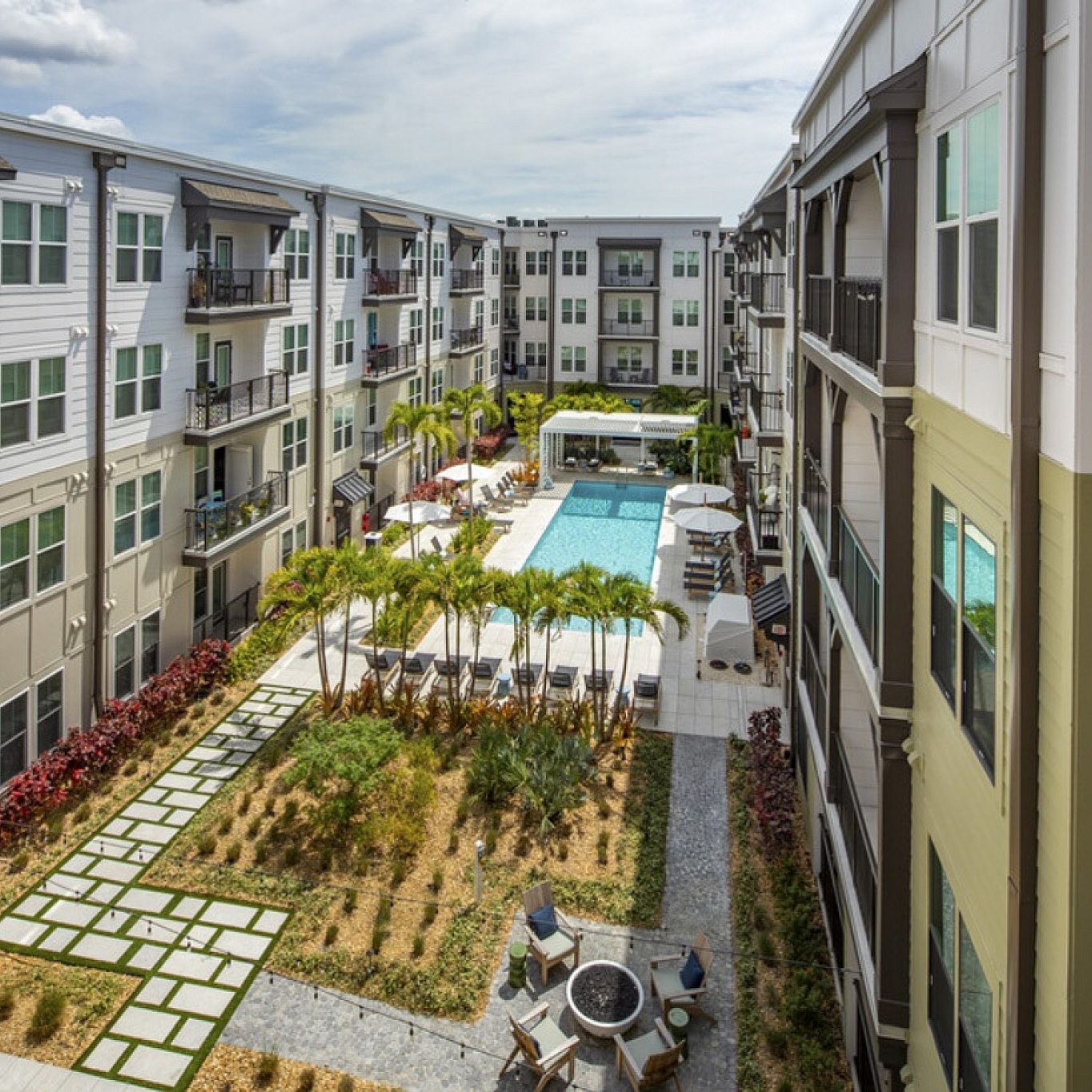 Building 1 Courtyard